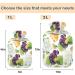 NAANLE Watercolor Cheese Grapes Hot Water Bottle - 1L Transparent Bed & Body Warmer for Pain Relief & Heat Therapy - Buy Online on GoSupps.com