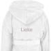 Personalized Children's Bathrobe - Soft Terry with Embroidered Name | Yoursurprise 110-116 White - Buy Online on GoSupps.com