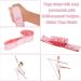 Buy Premium Pink Stretching Fitness Band with Loops | Yoga & Exercise Strap for Effective Stretching & Flexibility - Buy Online on GoSupps.com