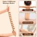 Shop Premium Wood Gua Sha Massage Stick - 20 Pearls Gua Sha Tool for Back Belly Neck & Shoulders - International Shipping Available - Buy Online on GoSupps.com