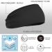 4-Piece Kids Sports Headbands Set in Black and Light Grey | Athletic Sweatbands for Boys and Girls | Wicking Elastic Hairbands for Toddlers - Buy Online on GoSupps.com