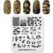 KADS Nail Art Stamping Plates Set Image Template Stencils Pattern with Stamping Plates Holder Case Organizer (IM016) - Buy Online on GoSupps.com