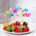 380 pcs cupcake toppers Cake decoration Glitter Hear crown cupcake toppers star Party Decoration for Birthday foretee cake topper Baby man boy shower (Bright) (380pcs) - Buy Online on GoSupps.com