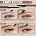 2-in-1 Magic Quad Eyebrow Pencil with Quad Micro Fork Applicator and Precision Brush Head 2024 New 3D Waterproof Sweatproof Microblading Eyebrow Pencil Contour Pencil Long Lasting Natural Eyebrow - Buy Online on GoSupps.com