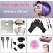 Ernzi 17 p. Professional Hair Dye Kit | Complete Color Accessories & Multifunction PVC Bag - Perfect for DIY Salon Use - Buy Online on GoSupps.com