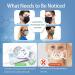 10 Pack Kids Mask Holder with Ear Loops | Reusable & Washable Support Frame (White) - Buy Online on GoSupps.com