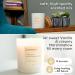 Anovina Vanilla Scented Candle Gift Box | Non-Toxic Hand Poured Candles in Glass Jar | Perfect Scented Gift for Mom | USA Made Vanilla Marshmallow Aroma - Buy Online on GoSupps.com