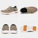OrthoComfoot Men's Slip-On Loafers with Arch Support for Pain Relief - Khaki, Size 8 W3 - Buy Online on GoSupps.com