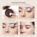 Eyebrow Stamp Makeup Set with 24 Stencils | Long-Lasting & Waterproof Eyebrow Powder Kit - Black Brown | 0.25 oz (Pack of 4) - Buy Online on GoSupps.com