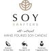 Spa Date Scented Soy Candle - Natural Lemongrass & Patchouli Essential Oils | 100% Soy Wax Aromatherapy | 9oz Glass Jar - International Shipping - Buy Online on GoSupps.com