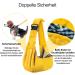 Petloft Reversible Small Dog Carrier - Adjustable Hands-Free Sling for Dogs Cats & Rabbits - Yellow - Buy Online on GoSupps.com