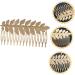 Angoily Bridal Hair Comb Gold Hair Comb Hair Combs Slides for Women Bridal Insert Comb Vintage Hair Accessories Bridal Hair Accessories Tiaras for Women Alloy Bride Olive Leaf Wedding - Buy Online on GoSupps.com