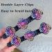 Braided Hair Clips Sparkling Crystal Stone Braided Hair Clips Braided Hair Clips for Women Crystal Stone Braided Hair Clips Make You More Dazzling (K) - Buy Online on GoSupps.com