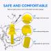 Quelcc Ear Plugs 5 Pairs Soft Flexible Ear Plugs Reusable Ear Plugs for Sleep Silicone Ear Plugs of Noise Cancelling for Sleeping Concert Snoring Travel Work 5 count (Pack of 1) - Buy Online on GoSupps.com