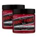 Manic Panic Cleo Rose Classic Creme Vegan Cruelty Free Red Semi Permanent Hair Dye 2 x 118ml Cleo Rose 118 ml (2Pack)