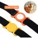 Orange Yellow Airtag Dog Collar - Silicone Cover for GPS Tracking - Anti-Loss & Safety Accessory for Pets - Buy Online on GoSupps.com