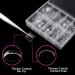 1000PCS Clear White Short Acrylic Nail Tips with Box | False Nail Tip Extension Kit for Manicure | Salon Home DIY Design | Finger Toe Separators | 1004 Pieces - Buy Online on GoSupps.com