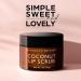Brooklyn Botany Coconut Lip Scrub Exfoliator 1 oz - Moisturizing & Gentle Lip Exfoliator for Dry, Chapped Lips - Smooth & Brighten Lips - Coconut Flavored - 1 Ounce (Pack of 1) - Buy Online on GoSupps.com