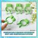 60 Piece Green Plastic Foam Nose Stop Clips for Emergency Use - Buy Online on GoSupps.com