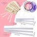 Wax Strips & Applicator Sticks Kit - 600 Pieces for Hair Removal - Buy Online on GoSupps.com