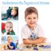 4-Piece Dinosaur Chew Toys Set for Kids | Silicone Baby Teething Rings | Sensory Biting Play for ADHD & Teething Relief - Buy Online on GoSupps.com