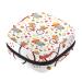 Guantierendiy Autumn Pumpkin Sanitary Napkin Storage Bag Portable Period Kit Bag Pad Pouches for Period Menstrual Cup Bag with Zipper Sanitary Pad Pouch for Women Teen Girls Ladies Color 10