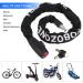 High-Security Motorcycle & Bicycle Chain Lock - 97cm x 9mm for Rollers Storage Doors & Lawn Equipment - Buy Online on GoSupps.com