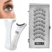 Magnetic Eyelashes Natural Look Reusable | 3D Effect Soft Magnetic Natural Eyelashes Kit With Applicator Reusable & Waterproof | Easy To Wear style D