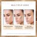 Dual-Sided Brown Pencils - Waterproof and Long-Lasting Eyebrow Brush for Natural Look Beauty Products for Home Dating Gathering Working Traveling 03# - Buy Online on GoSupps.com