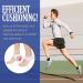 Silicone Heel Cups (8PCS) for Heel Pain Relief & Protection - Breathable Cushion for Plantar Fasciitis, Tendonitis, Spurs, & Cracked Heels - Unisex Heel Protectors - Buy Online on GoSupps.com
