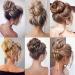 Hair Scrunchies Hair Bun Synthetic Messy Bun Donut Bun Ponytail Hair Extensions Hair Bun with Elastic Rubber Band Hair Bun for Women Women Hair Bun (Color : 30) - Buy Online on GoSupps.com