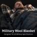 62x80 Grey Military Wool Blanket for Emergency & Camping Use - Buy Online on GoSupps.com