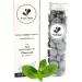 90 Charcoal Mint Toothpaste Tablets - Eco-Friendly Refill Glass Tube Nano Hydroxyapatite Fluoride-Free Vegan - Perfect for Travel & Home Office - Buy Online on GoSupps.com