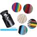 AQRINGO Plastic Cord Locks Single Hole Spring Toggle Stopper Cord Stops Fastener Toggles for Shoelaces  Drawstrings  Paracord  Bags  Clothing  and More (10Pcs  Black) - Buy Online on GoSupps.com