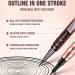 Sharp-Line Eye Makeup Waterproof Smudgeproof Longwearing-Liquid Eyeliner Pen Sweatproof Eye Liner Cat-Eye Makeup Pencil - Buy Online on GoSupps.com