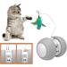BENTOPAL Automatic Cat Feather Toy - Interactive Electric Exercise Toy for Indoor Cats & Kittens - Buy Online on GoSupps.com