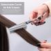 Vbnuyhim Hair Cutting Scissors Hair Scissors with Comb 2-in-1 Haircut Thinning Scissors Ergonomic Haircut Scissors with Removable Magnetic Comb for Salon Stylists Beauticians and Hairdressers - Buy Online on GoSupps.com