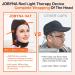 Jobyna Red & Infrared Light Therapy Lamp for Hair Growth & Pain Relief | 460nm 660nm 850nm LED Treatment - Buy Online on GoSupps.com