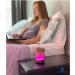Bronze Himalayan Salt Lamp Diffuser - 3-in-1 Essential Oil Aroma Humidifier with 7 Color LED Night Light | 150ML Ultrasonic Cool Mist, Quiet & Waterless Auto Shut-Off - Buy Online on GoSupps.com