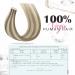 Moresoo Virgin Tape-in Extensions | Real Remy Hair | Invisible & Adhesive | #P8/60 | 60cm | 5 Pieces - Premium Quality - Buy Online on GoSupps.com