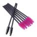 400 PCS Disposable Eyelash Mascara Brushes Makeup Applicator Kits (Black & Rose Red) - Buy Online on GoSupps.com