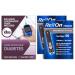 Relion Premier Blood Glucose Test Strips 50ct (2 Pack) Bundle with Exclusive "Look After Your Diabetes" - Better Idea Guide (3 Items)