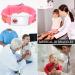XUANPAI Personalized Safety Wristband Bracelet for Kids - Waterproof Cartoon Style Child ID Bracelet in Pink - Emergency Contact & Medical Info - Boys Girls Teens - Buy Online on GoSupps.com