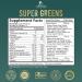 Super Green Smoothie Mix with Spirulina, Wheat Grass & Chlorella - Berry Flavor Superfood Supplement for Digestive Health & Antioxidant Support - Vegan & Non-GMO - 30 Servings - Buy Online on GoSupps.com