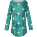 Elegant Women's Loose Long Sleeve Blouse - Casual Office Tunic & Sweater in Green - Buy Online on GoSupps.com