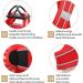Buy Heele Small Soft Dog Dishes & Air Mesh Adjustable Harness - Safe Control for Walking Running Training - Reflective Red XS - Buy Online on GoSupps.com