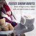 Spring Baby Winter Warm Fleece Bootie - Non-Slip Soft Sole Shoes for Boys & Girls 0-18 Months (Grey) - Buy Online on GoSupps.com