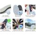 6 Pair Pack Anti Odour Shoe Insoles with Charcoal | Kaps Odour Stop Inserts - Buy Online on GoSupps.com
