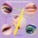 Hhseyewell Highlight Color Liquid Eyeliner Pencil - 9 Vibrant Shades - 1.5ml Eyeliner Liquid & 0.35 Ounce Eyelash Soap - Buy Online on GoSupps.com