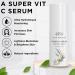 Skin Nation Vitamin C Serum Deep Penetration for Collagen Boost Dark Spot Reduction & Intense Hydration - Shop Internationally - Buy Online on GoSupps.com